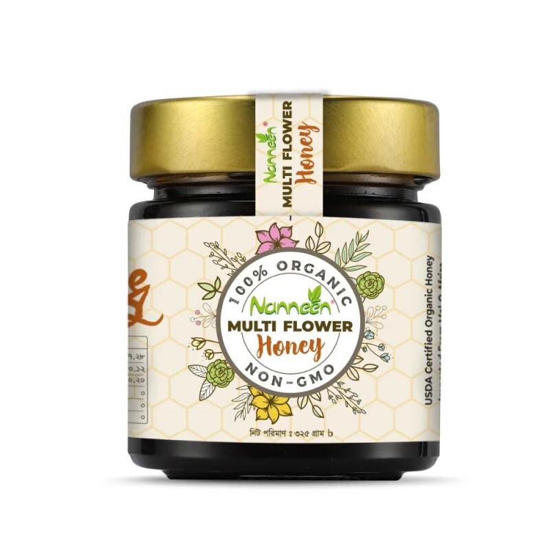 100% Org. Multi Flower Honey